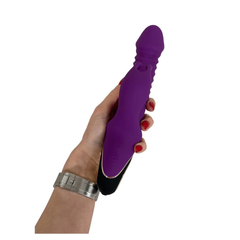 Thrusting Vibrator, Thrusting Dildo Aphrodite - Purple