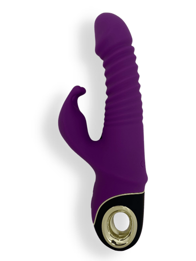 V For Vibes Thrusting Vibrator, Thrusting Dildo Aphrodite - Purple product