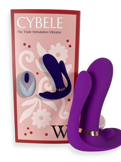 V For Vibes Triple Stimulation Vibrator Cybele - Purple product