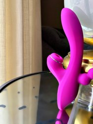 Ultimate Vibrating Clitoral, G-spot, Anal Vibrator Cardea - Purple