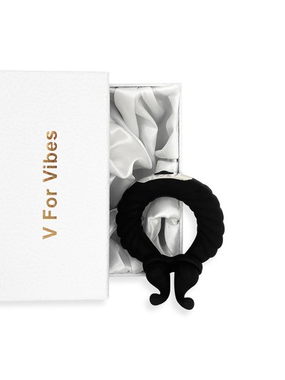 V For Vibes Vibrating Penis Ring Sors - Black product