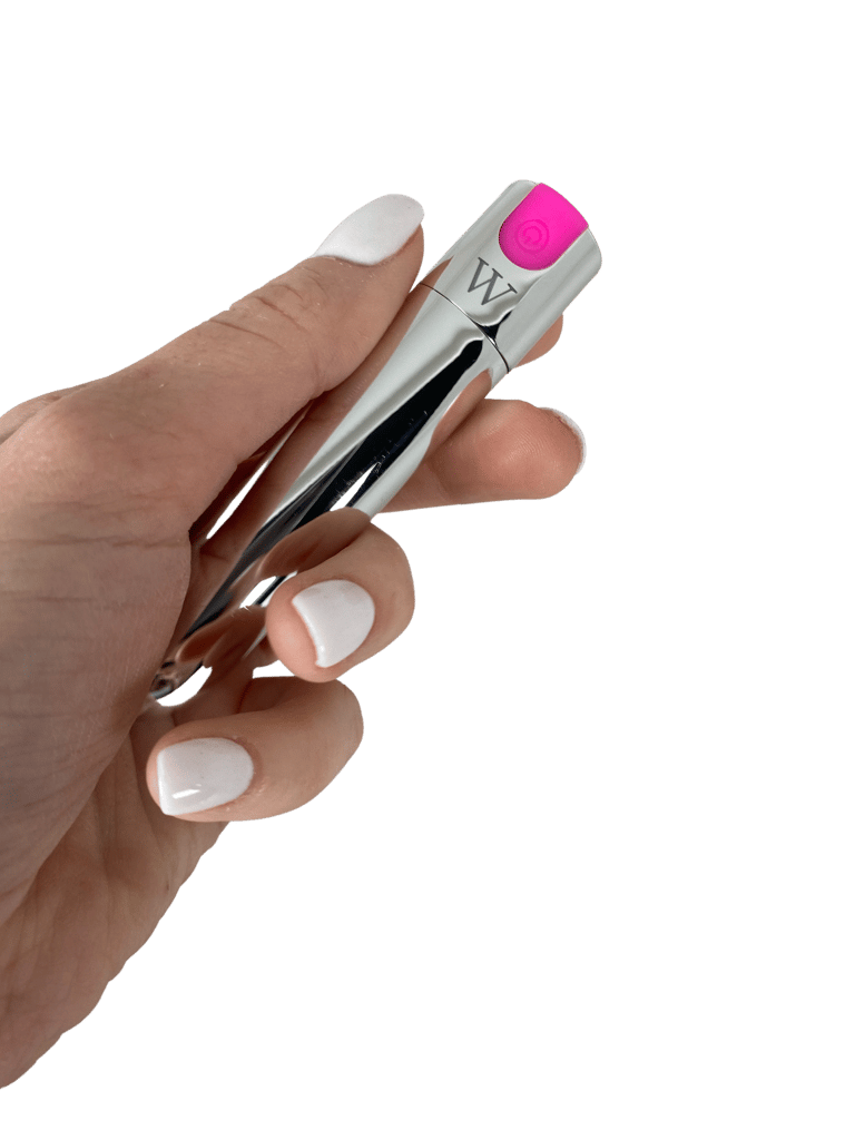 Warming Bullet Vibrator - Silver - Silver/Pink