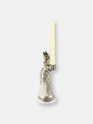 Fare Lady Tall Candlestick