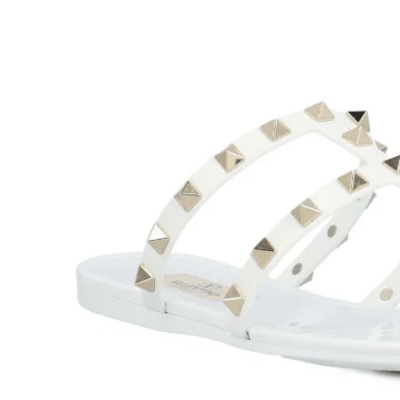 Valentino Women's Jelly Thong Sandals, White product