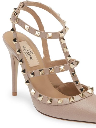 Valentino Women's Rockstud T-Strap Pointed Toe Pumps product