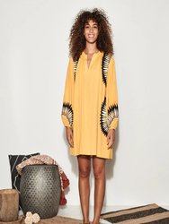 Django Dress - Yellow-Black