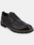 Campbell Wingtip Derby Shoes - Black