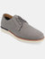 Ingram Plain Toe Derby Shoe - Grey