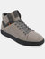 Justin High Top Sneaker - Light Grey