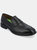 Keith Wide Width Penny Loafer - Black