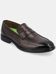 Keith Wide Width Penny Loafer - Brown