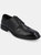 Kimball Wide Width Plain Toe Dress Shoe - Black