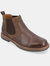Lancaster Pull-On Chelsea Boots - Brown