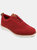 Men's Ezra Wide Width Knit Dress Shoe - Red