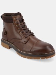 Fegan Cap Toe Boot - Brown