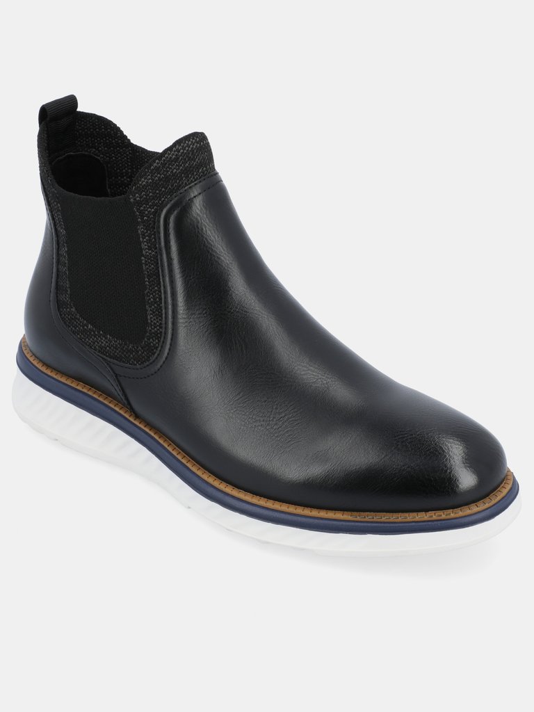 Hartwell Pull-On Chelsea Boot - Black