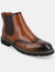 Hogan Wingtip Chelsea Boot - Cognac