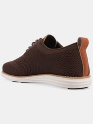 Men's Ezra Wide Width Knit Dress Shoe