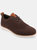 Men's Ezra Wide Width Knit Dress Shoe - Brown