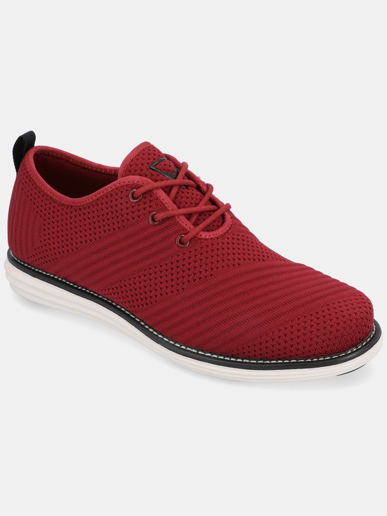 Novak Wide Width Knit Dress Shoe - Red