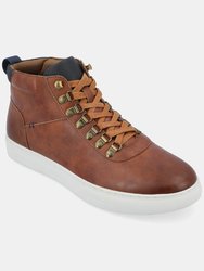 Ortiz Lace-up High Top Sneaker - Brown