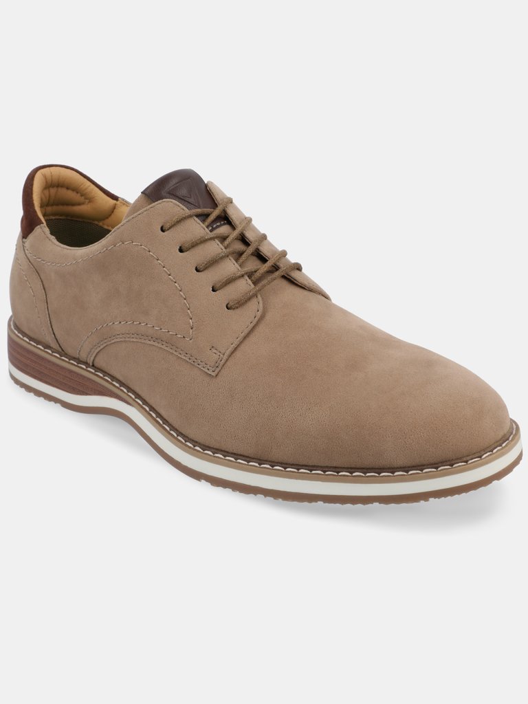 Rutger Plain Toe Hybrid Dress Shoe - Taupe