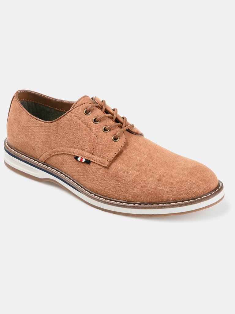 Vance Co. Ammon Textile Casual Dress Shoe - Tan