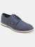 Vance Co. Ammon Textile Casual Dress Shoe - Blue