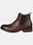 Vance Co. Garrett Wide Width Cap Toe Chelsea Boot