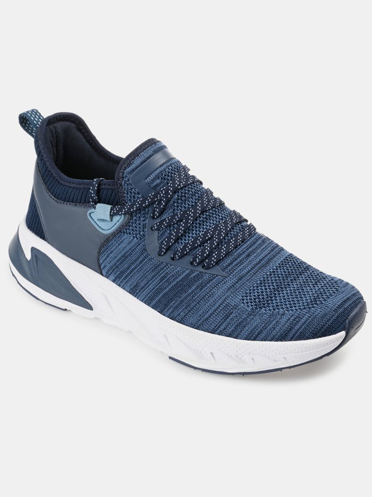 Vance Co. Gibbs Knit Athleisure Sneaker - Blue