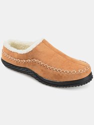 Vance Co. Godwin Moccasin Clog Slipper - Tan