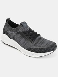 Vance Co. Keller Knit Athleisure Sneaker - Black