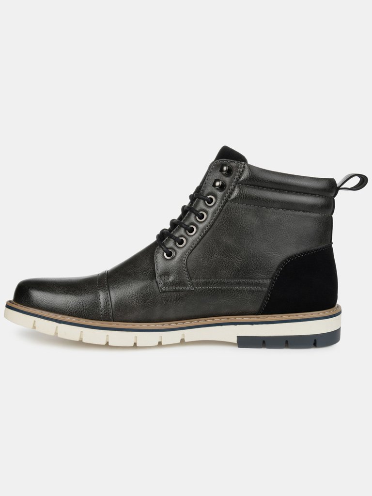 Vance Co. Lucien Cap Toe Ankle Boot