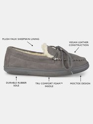 Vance Co. Men's Moccasin Slipper