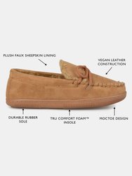 Vance Co. Men's Moccasin Slipper