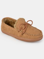 Vance Co. Men's Moccasin Slipper - Hickory