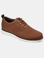 Vance Co. Novak Knit Dress Shoe - Brown