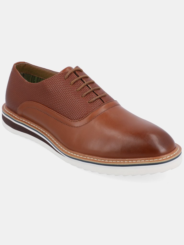 Weber Plain Toe Hybrid Dress Shoe - Chestnut