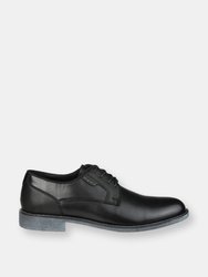 Vance Co. Alston Textured Plain Toe Derby