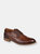 Vance Co. Alston Textured Plain Toe Derby - Brown