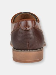 Vance Co. Alston Textured Plain Toe Derby