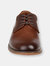 Vance Co. Alston Textured Plain Toe Derby