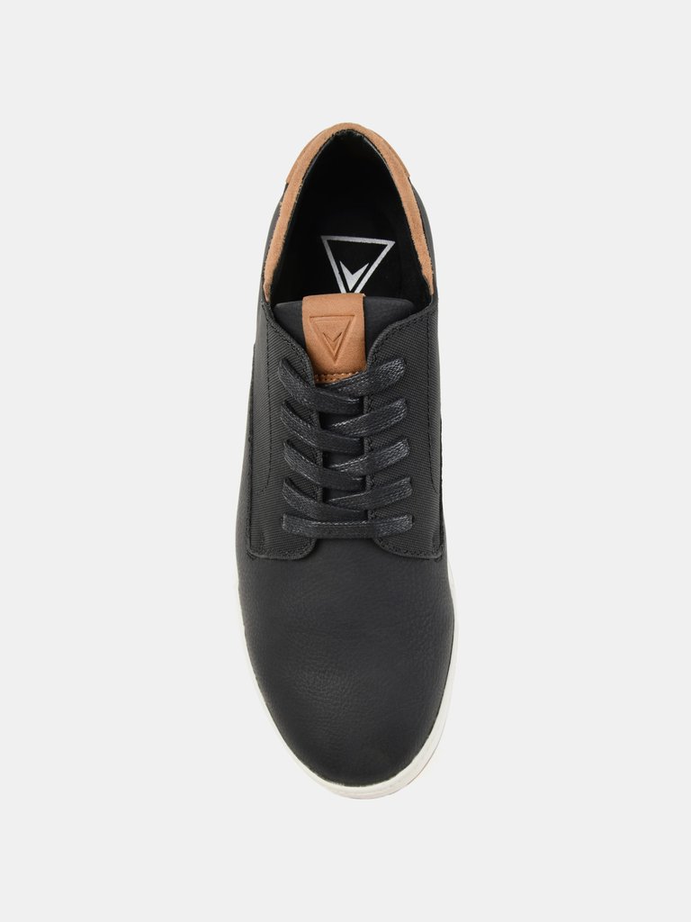 Vance Co. Aydon Wide Width Casual Sneaker - Black