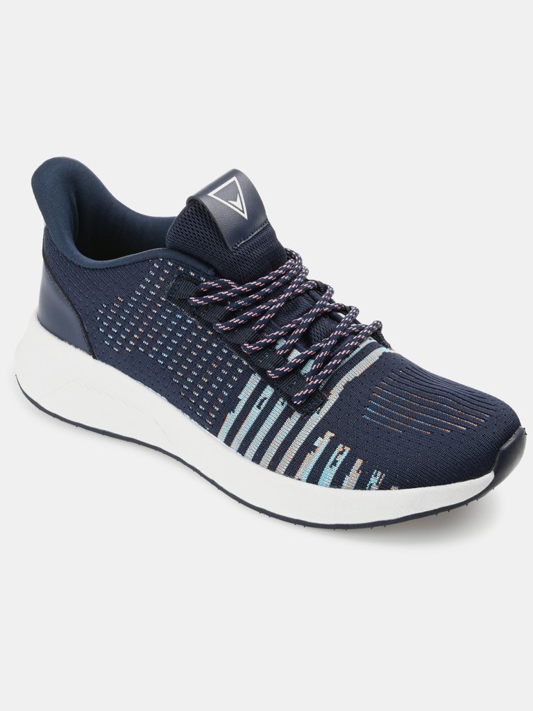 Vance Co. Brewer Knit Athleisure Sneaker - Blue