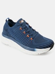 Vance Co. Curry Knit Walking Sneaker - Blue
