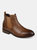 Vance Co. Garrett Cap Toe Chelsea Boot - Tan