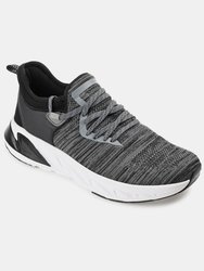 Vance Co. Gibbs Knit Athleisure Sneaker - Grey