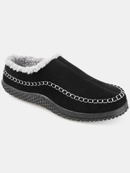 Vance Co. Godwin Moccasin Clog Slipper - Black