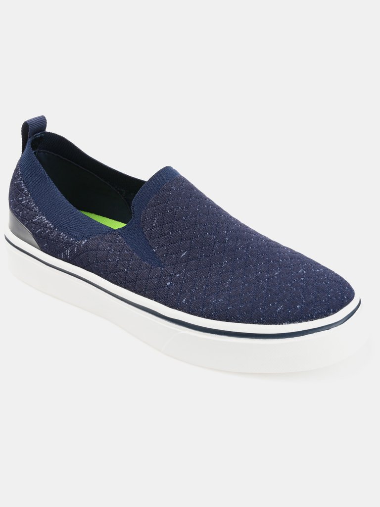 Vance Co. Hamlin Casual Knit Slip-on Sneaker - Blue