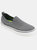 Vance Co. Hamlin Casual Knit Slip-on Sneaker - Grey